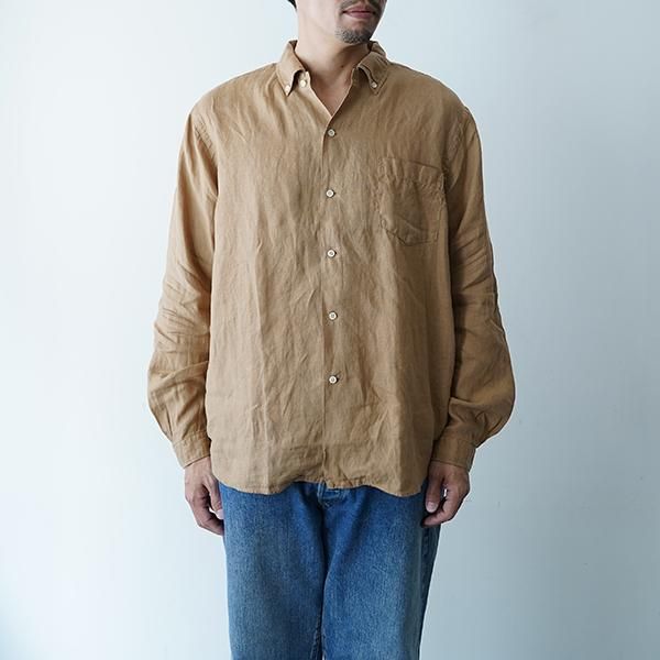 SUNSHINE+CLOUD / ニューウエストリネンシャツ（MENS,LADYS