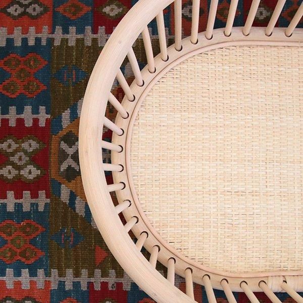 F/style（エフスタイル）／ ツルヤ商店の籐のバスケット 楕円形