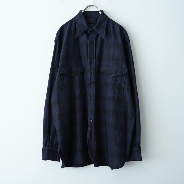 COMOLI / ウールシルクワークシャツ21AW - dieci｜online shop