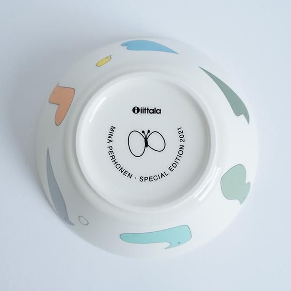 Iittala X mina perhonen/バード ボウル15cm（マルチカラー