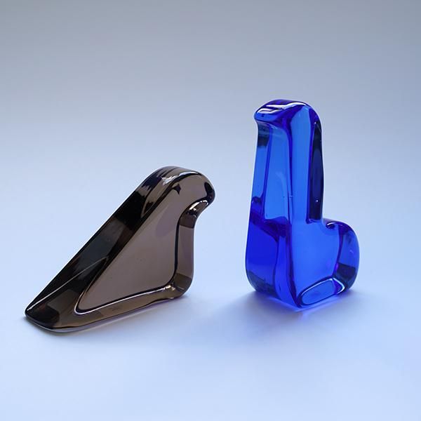  X mina perhonen ガラスバード　ブルー iittala X minä perhonen イッタラ×ミナペルホネン ガラスバード