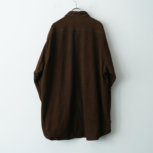 21AW COMOLI スエードコモリシャツ 3