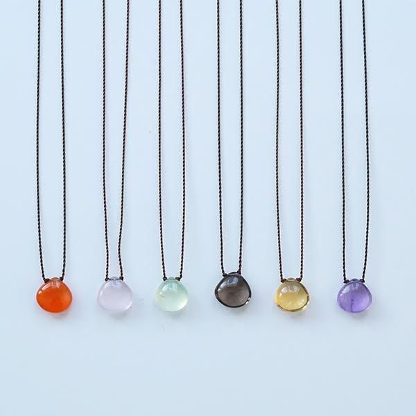 Margaret Solow（マーガレット・ソロウ）Smooth Stone Necklace- dieci｜online shop