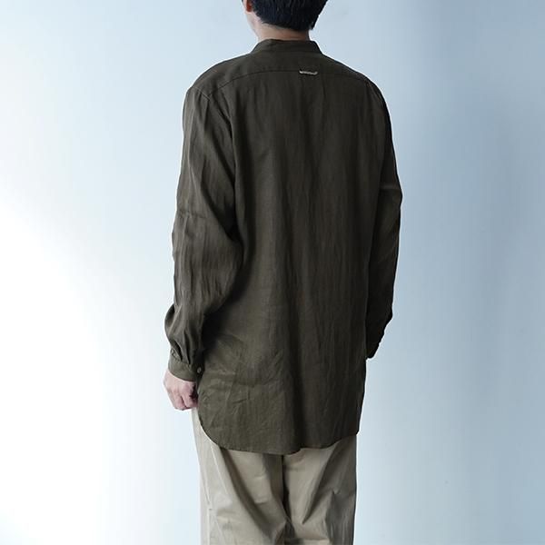【本日限定価格】YAECA PARK／ボタンシャツ YAECA＞ BUTTON SHIRT WIDE BLOCK―ST/シャツ