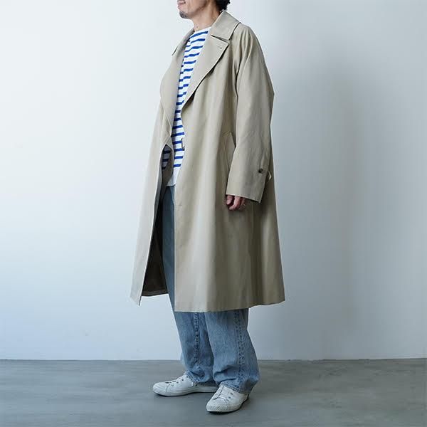 COMOLI/コットンギャバ タイロッケンコート 22SS dieci｜online shop