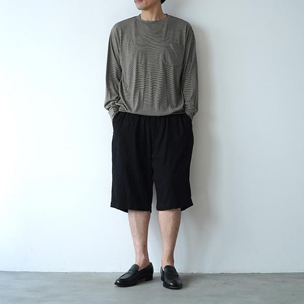 comoli シルクネップショーツ 22ss サイズ3-