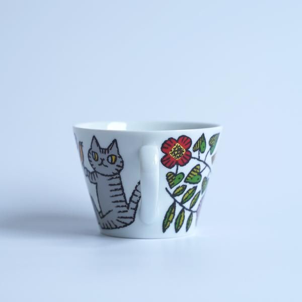 鹿児島睦 ボウル 猫 希少 サインイラスト入り 鹿児島 睦 Makoto Kagoshima かごしま