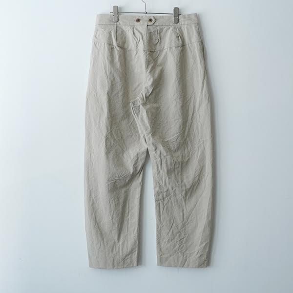 YAECA / タックパンツWIDE(MEN)- dieci｜online shop
