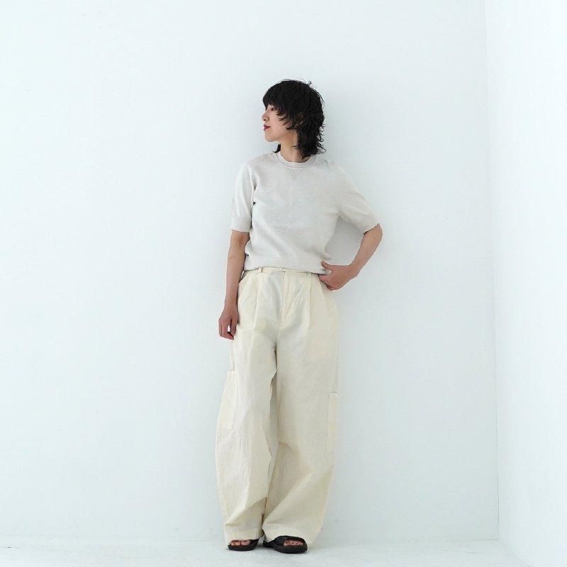YURI PARK /artigiano MIKI コットン半袖ニット - dieci｜online