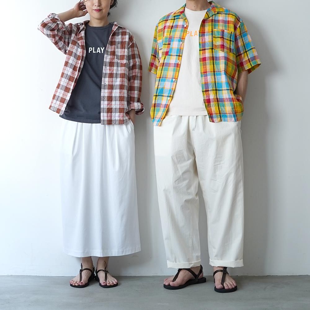 SUNSHINE+CLOUD 半袖チェックシャツ サイズ2 SUNSHINE+CLOUD 半袖チェックシャツ サイズ2 - メルカリ