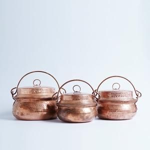 みんげいおくむら　中国雲南　銅製　平鍋25cm　IH不可 中国 雲南 銅平鍋 直径25cm ｜ みんげい おくむら （日本と世界