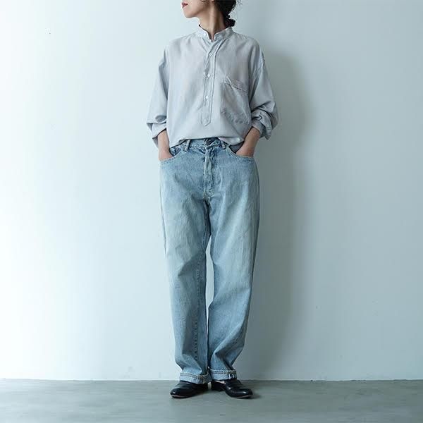 comoli 21ss デニム ブリーチ denim bleach サイズ1