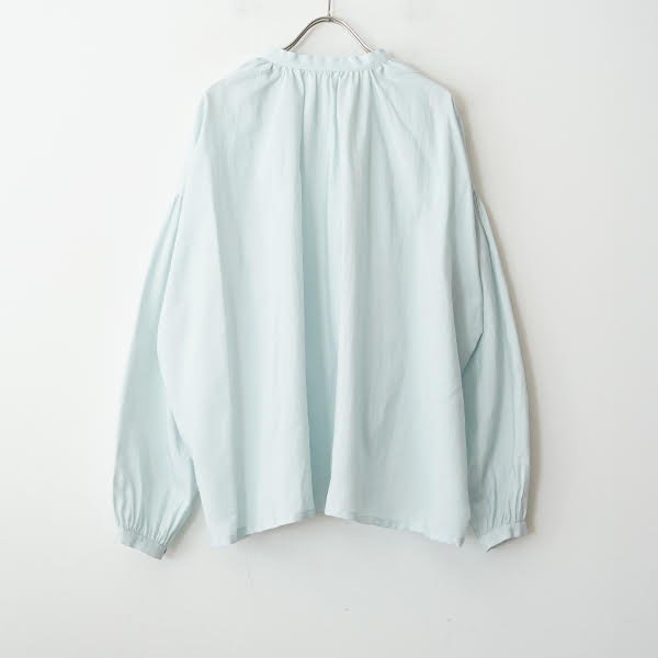 humoresque(ユーモレスク)/gather blouse -cotton silk dieci｜online shop