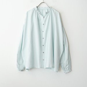 humoresque(ユーモレスク)/ gather blouse -cotton silk 