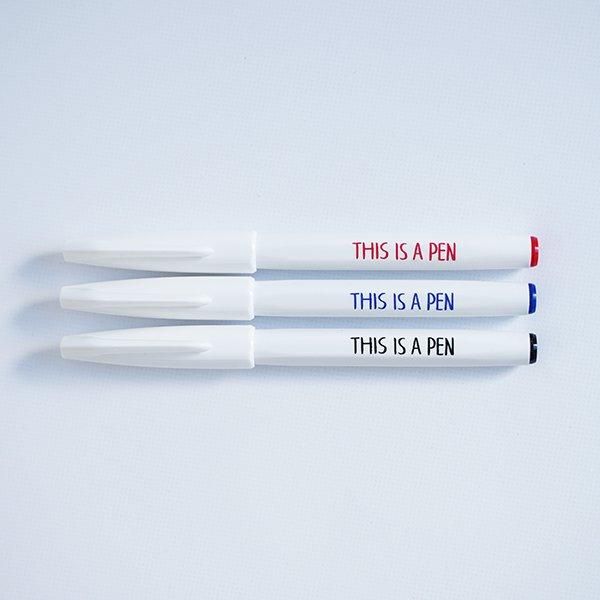 筆記具 This is a pen. Pen/ THIS IS A PEN (NORITAKE) | $6.00