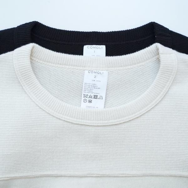 COMOLI / ウールフットボールTシャツ 22AW- dieci|online shop COMOLI / ウールフットボールTシャツ 22AW- dieci|online shop