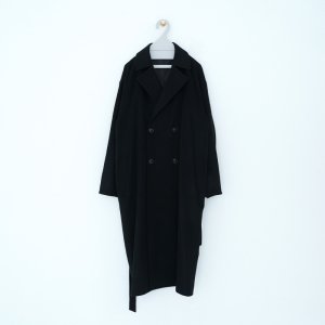 WIRROW / Double-breasted over coat (unisex)