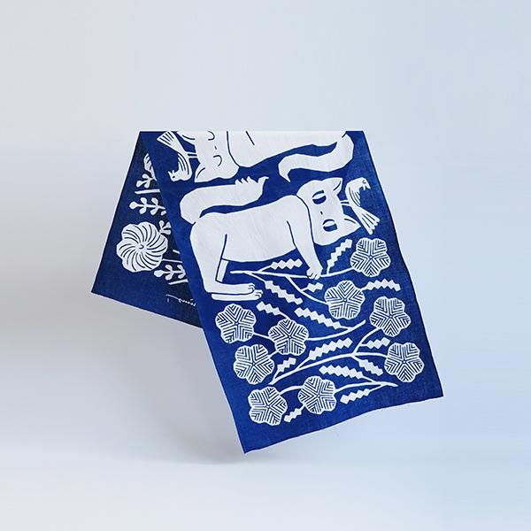 【未使用】鹿児島睦さん 手描き皿 猫 希少 サインイラスト入り 鹿児島 睦 Makoto Kagoshima かごしま まこと