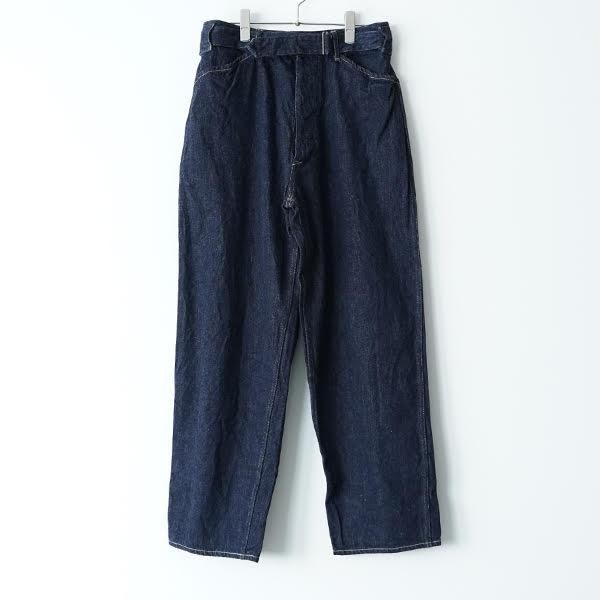 COMOLI /デニム ベルテッドパンツ 23SS dieci|online shop