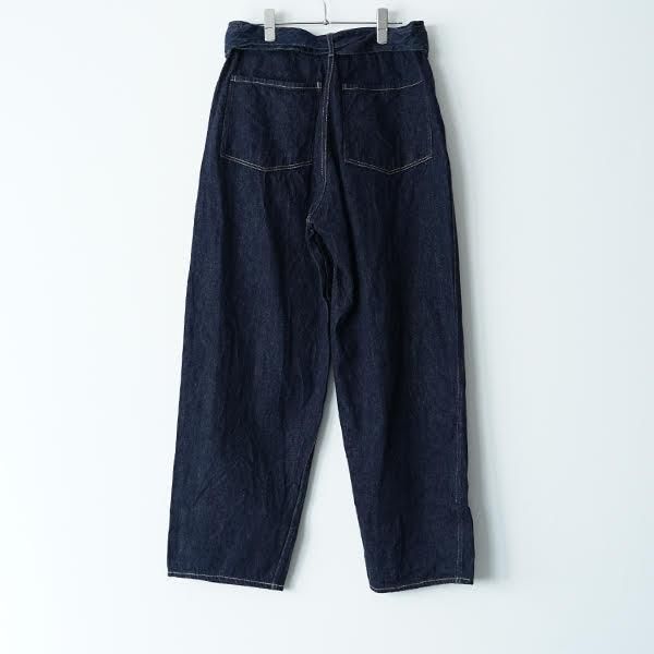 COMOLI /デニム ベルテッドパンツ 23SS dieci|online shop