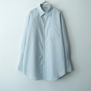 <img class='new_mark_img1' src='https://img.shop-pro.jp/img/new/icons38.gif' style='border:none;display:inline;margin:0px;padding:0px;width:auto;' />AURALEE / FINE POLYESTER STRIPE SHIRT（WOMEN'S)
