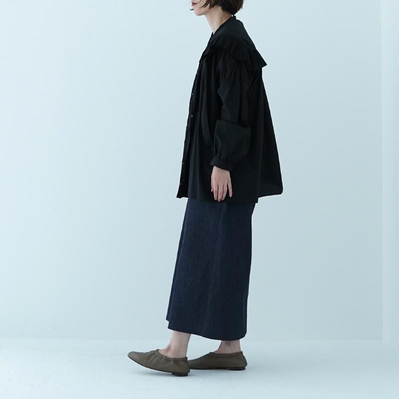 Dhal / 8.5oz selvedge denim Lunch Skirt - dieci｜online shop