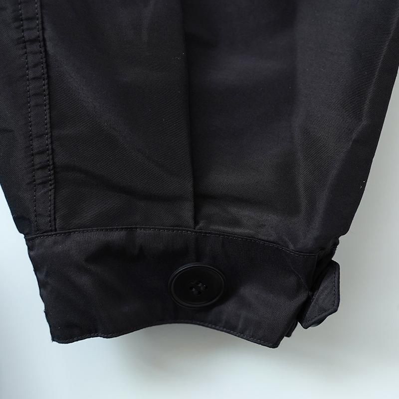 COMOLI / コットンシルクフーデッドコート 23SS dieci|online shop COMOLI / コットンシルクフーデッドコート 23SS dieci|online shop
