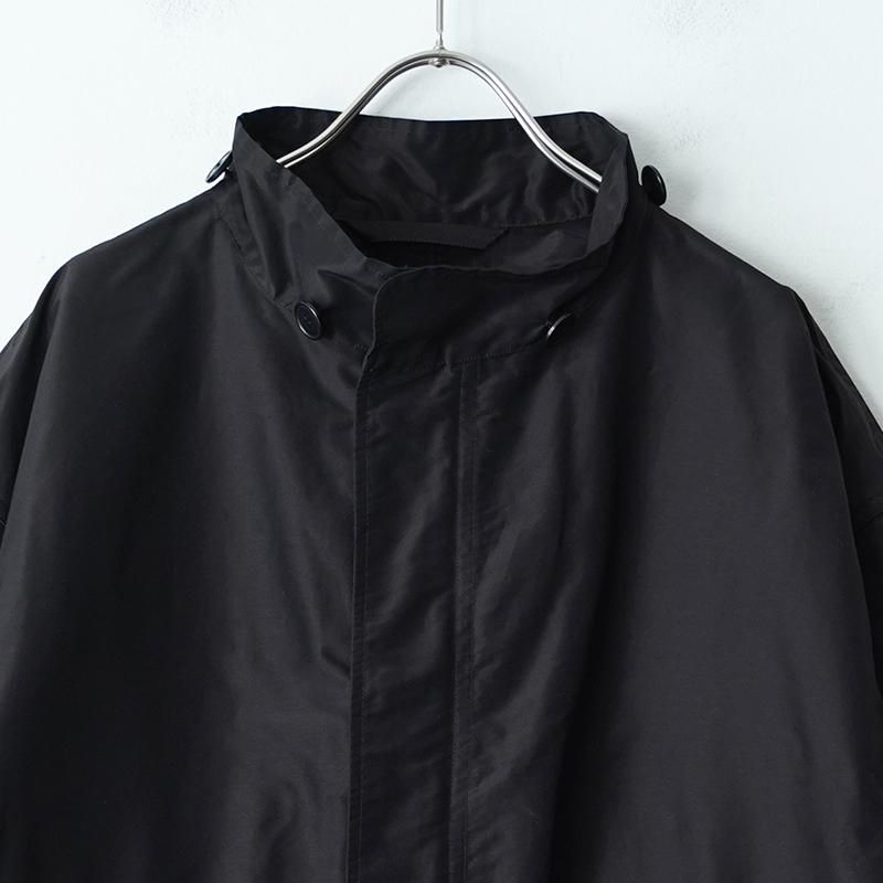 COMOLI コットンナイロンフーデッドコート 2 COMOLI (コモリ) コットンシルク フーデッドコート
