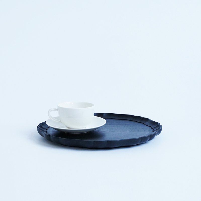 鹿児島睦 Round Plate / Blue Bird | nate-hospital.com