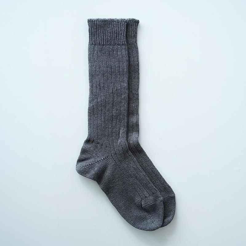 eleven 2nd/Linen Silk Rib Socks- dieci｜online shop