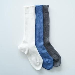 AURALEE / COTTON CASHMERE LOW GAUGE SOX (WOMENS) dieci