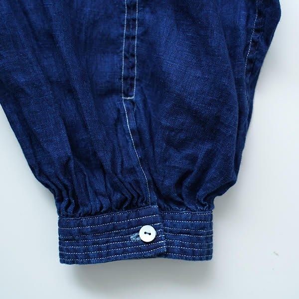 SP (エシュペー) / INDIGO LINEN ONE PIECE- dieci｜online shop