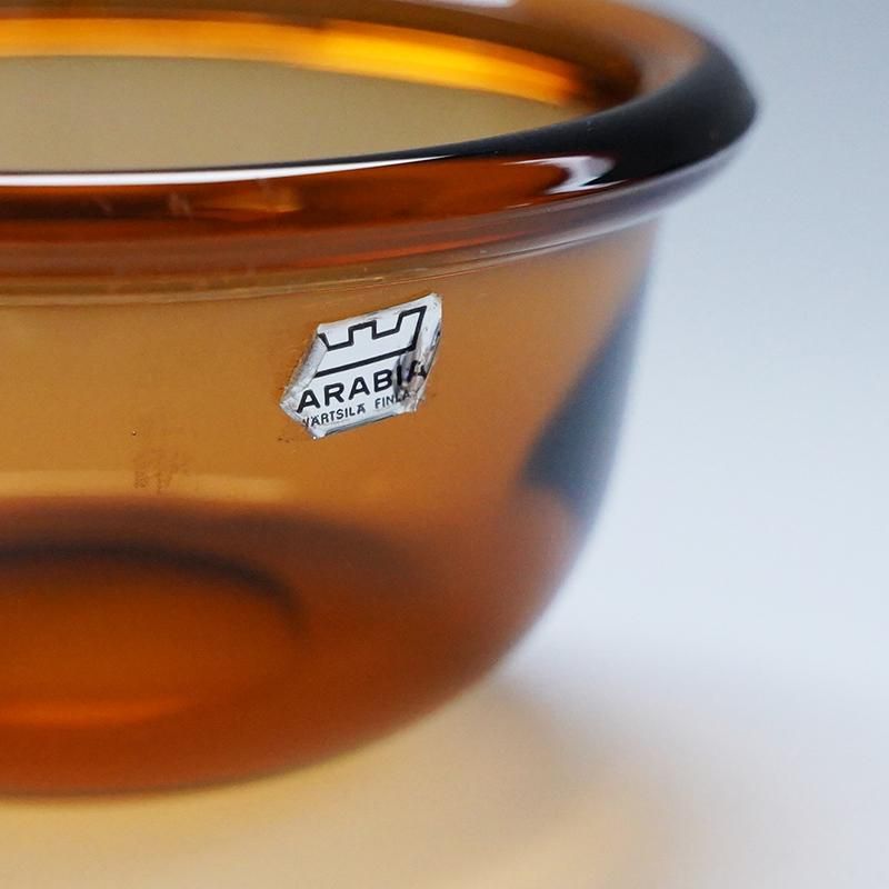 カイフランク Luna ガラスプレート 4枚セット 北欧 ヴィンテージ Kaj Franck（カイ・フランク）