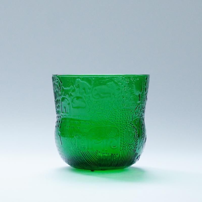 オイヴァトイッカ Fauna ガラスシュガーボウル&クリーマー 93781