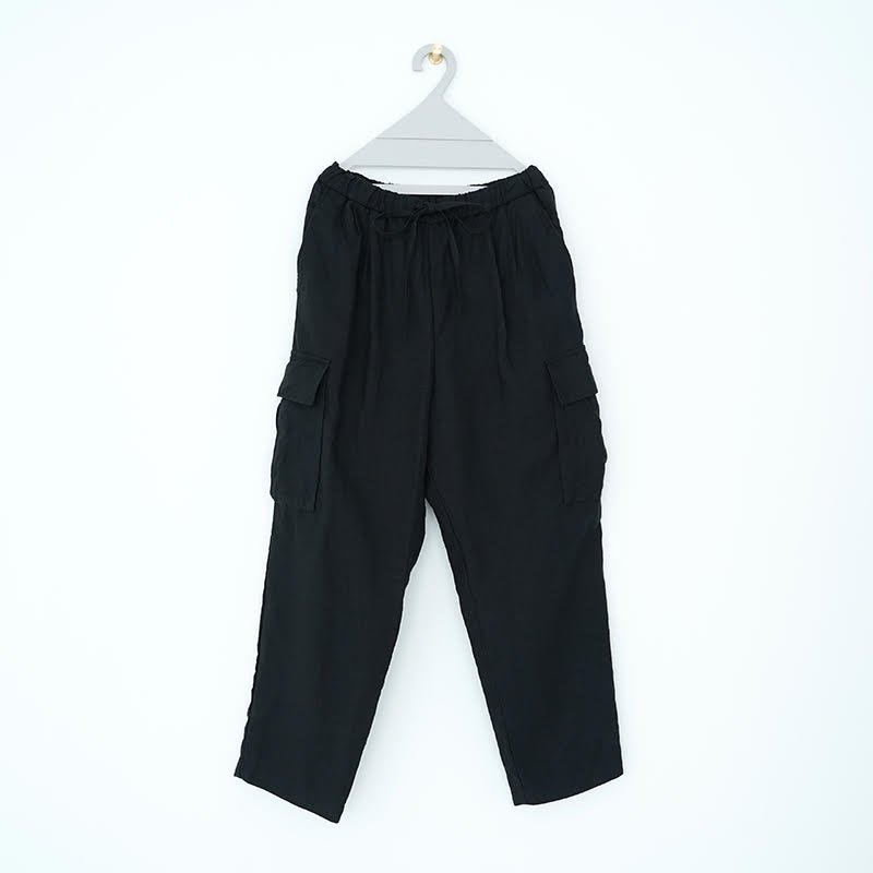 WIRROW/ Linen cargo pants(unisex )- dieci｜online shop