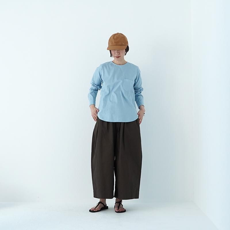 ゴーシュ 80/1スビンオックス プルオーバーブラウス ゴーシュ / 80/1スビンオックス プルオーバーブラウス