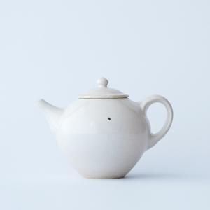 郡司康久　壺　益子焼 郡司庸久 / 蓋物 白 dieci｜online shop