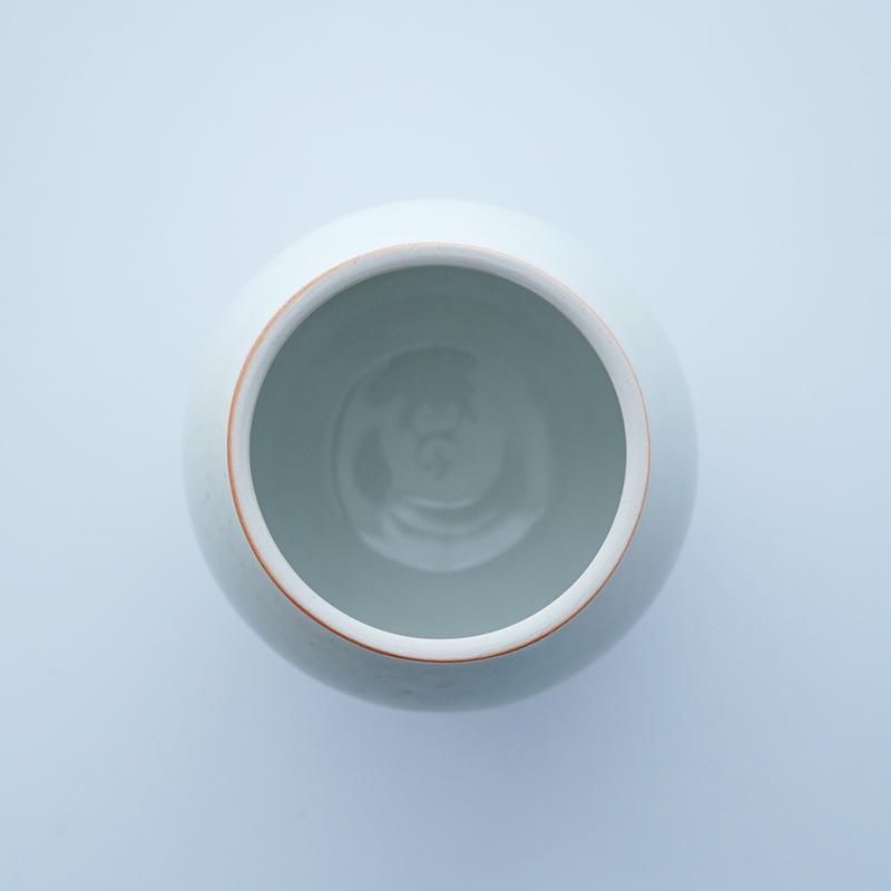 郡司慶子 蓋物 益子焼 郡司庸久 / 蓋物 白 dieci｜online shop