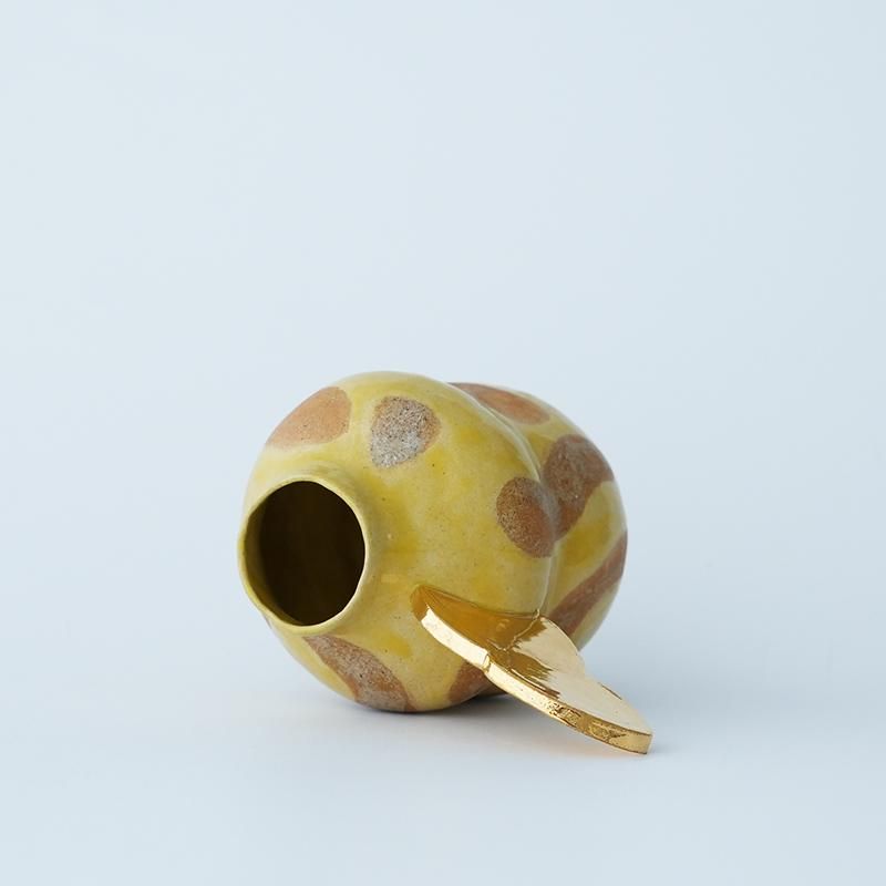 増田結衣 / 花器（金彩）