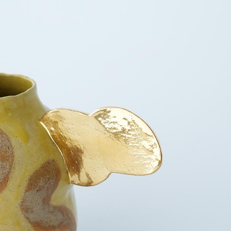 増田結衣 / 花器（金彩）