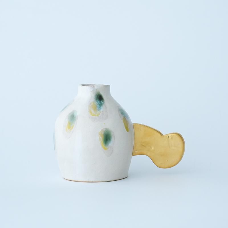 増田結衣 / 花器（金彩）
