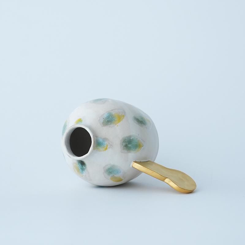 増田結衣 / 花器（金彩）