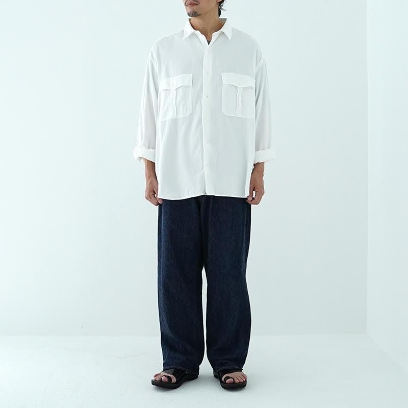 PORTER CLASSIC / ROLL UP VINTAGE GAUZE SHIRT dieci｜online shop