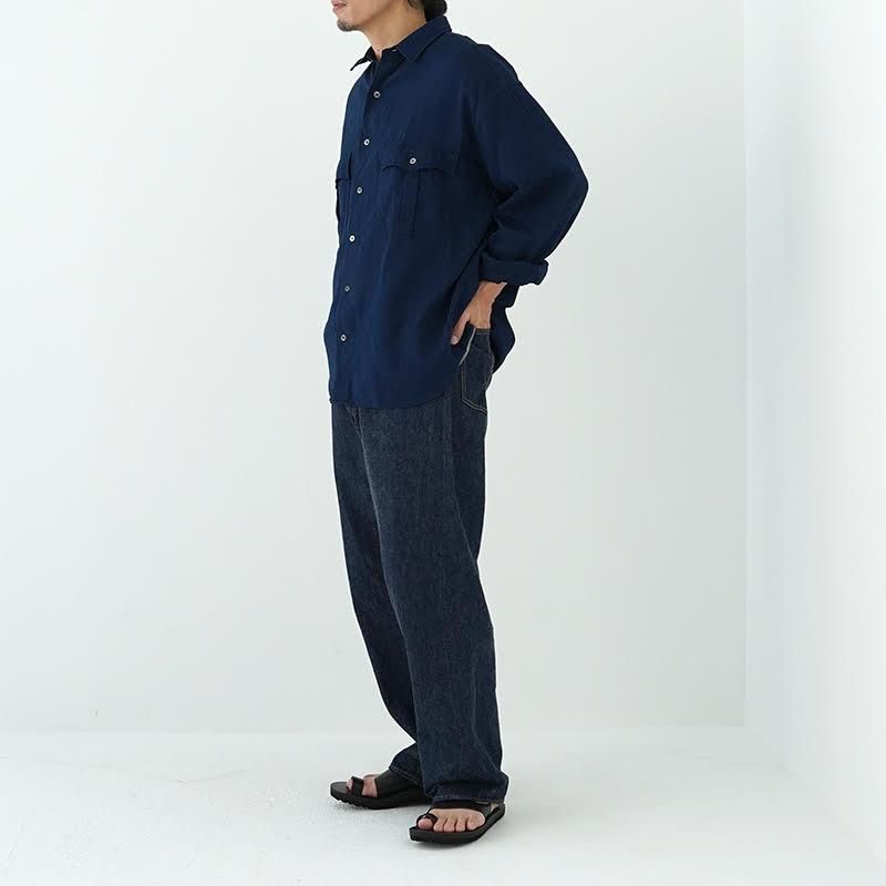 Lサイズ！PorterClassic ガーゼプルオーバースリーピングシャツ PORTER CLASSIC - Lサイズ！PorterClassic ガーゼプルオーバー