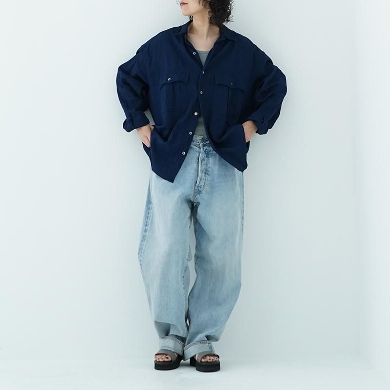 PORTER CLASSIC / ROLL UP VINTAGE GAUZE SHIRT dieci|online shop PORTER CLASSIC / ROLL UP VINTAGE GAUZE SHIRT dieci|online shop