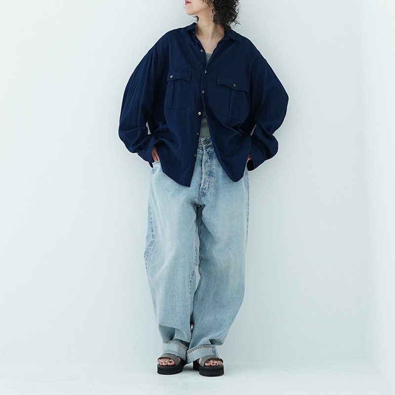 PORTER CLASSIC / ROLL UP VINTAGE GAUZE SHIRT dieci｜online shop