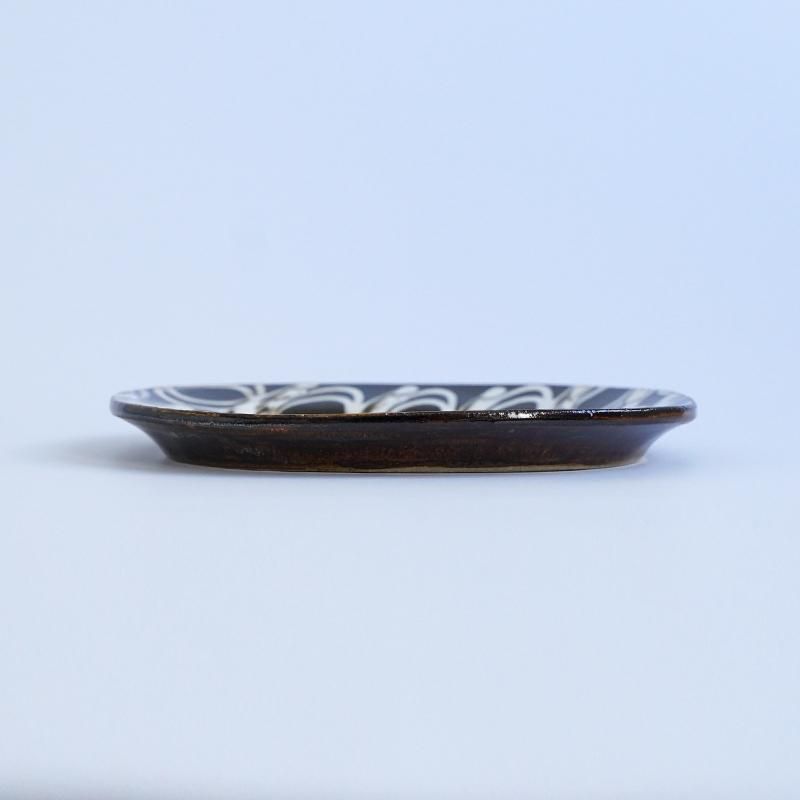 伊藤丈浩（いとう たけひろ）/ スリップウェア・楕円洋皿[4]- dieci