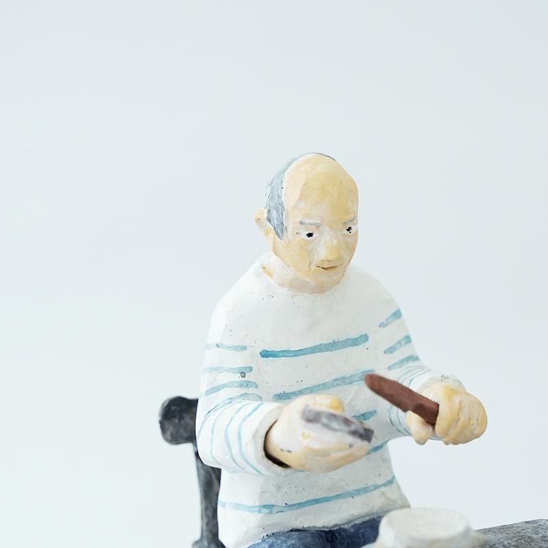 石原稔久 /朝食を食べるピカソ