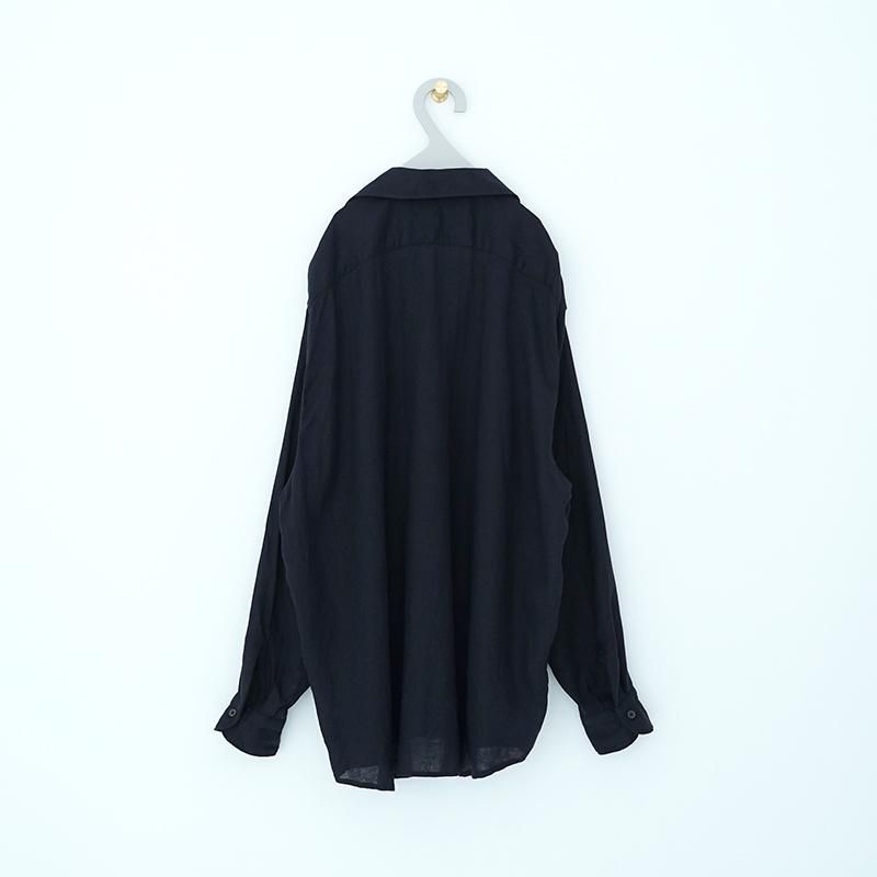 COMOLI / リネンツイルスキッパーシャツ 23SS - dieci｜online shop