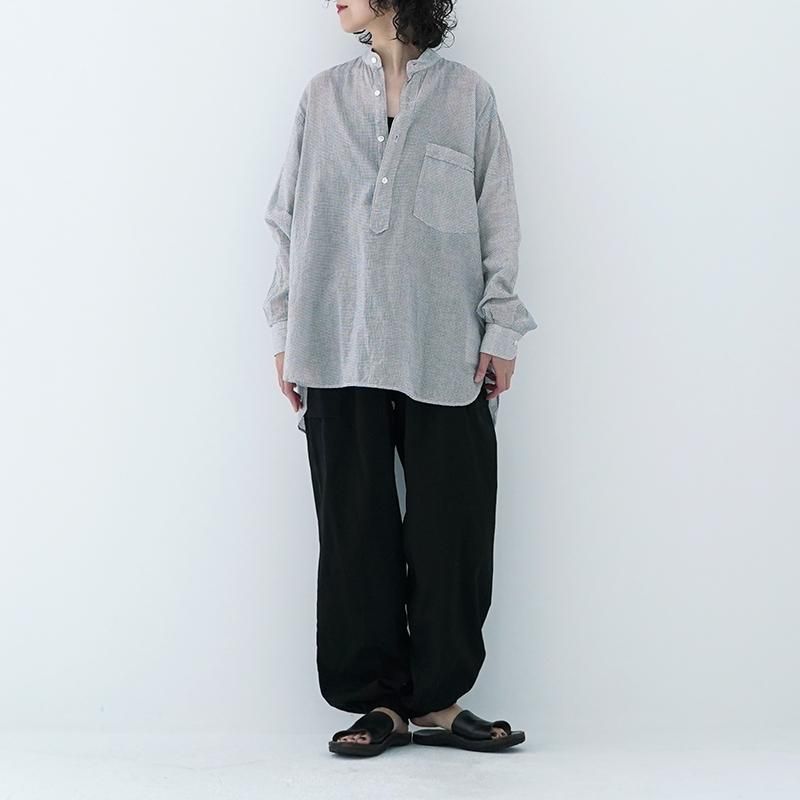 COMOLI /KHADIコットンプルオーバーシャツ 23SS- dieci｜online shop